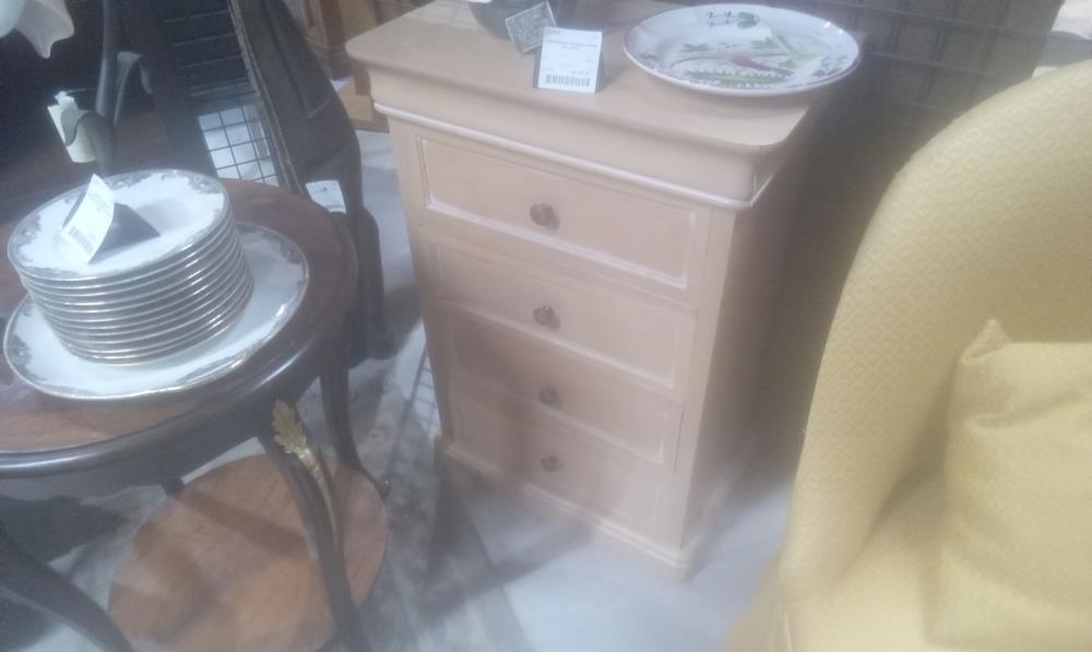 CHIFFONNIER HETRE 5 TIROIRS EN L'ETAT