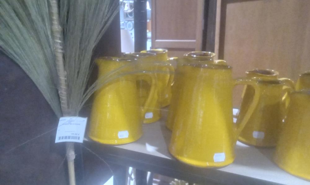 PICHET JAUNE TERRE CUITE GM 1ANSE