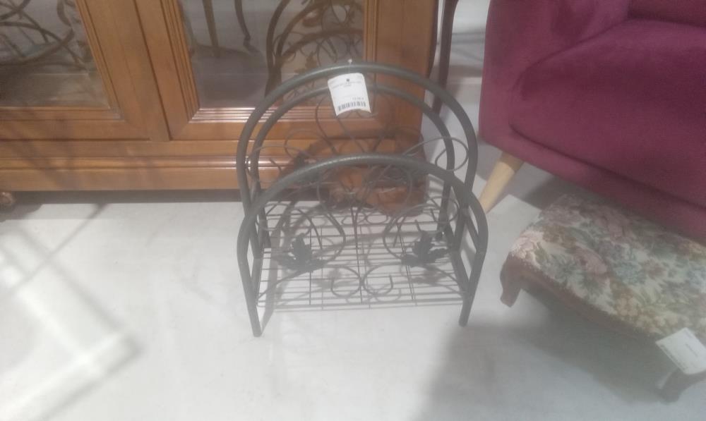 PORTE REVUE METAL VERT 1ANSE