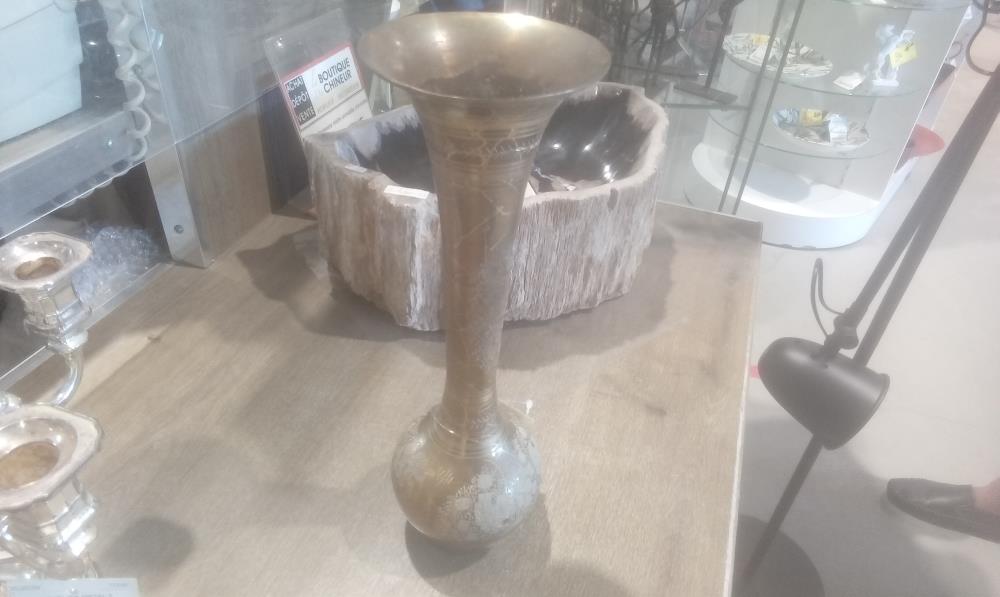 VASE LAITON DECOR FLORAL
