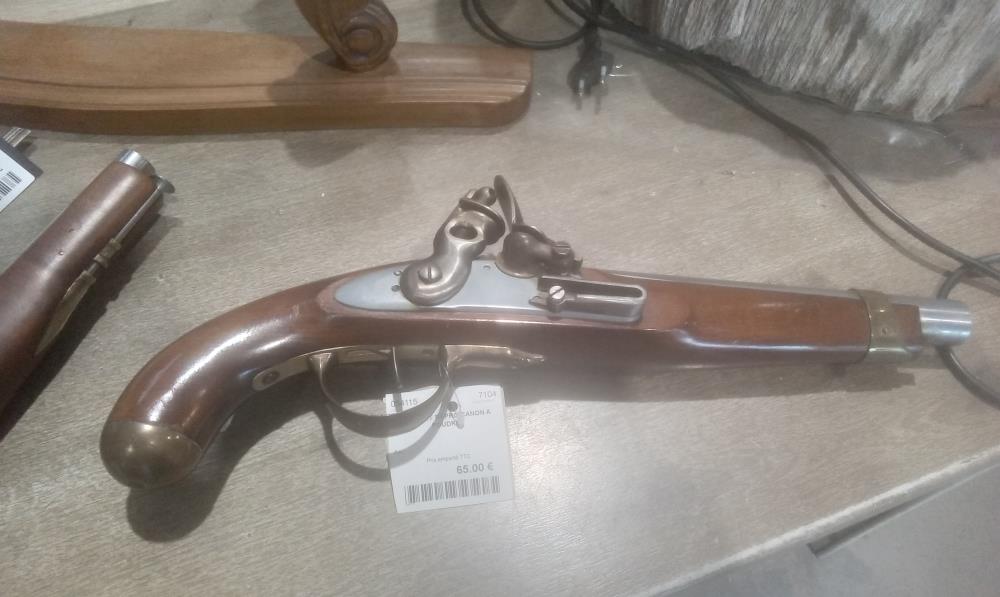 PISTOLET REPRO CANON A POUDRE