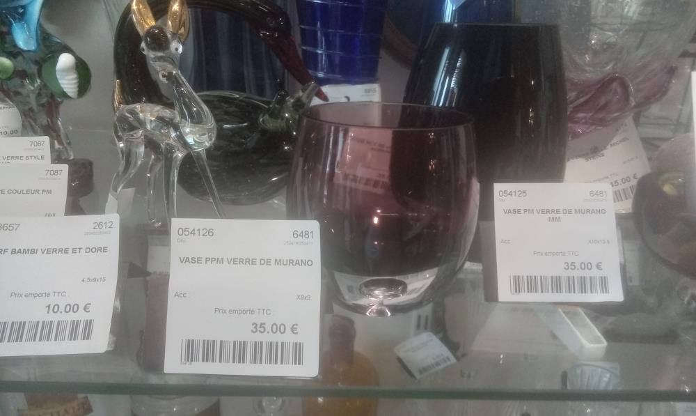 VASE PPM VERRE DE MURANO