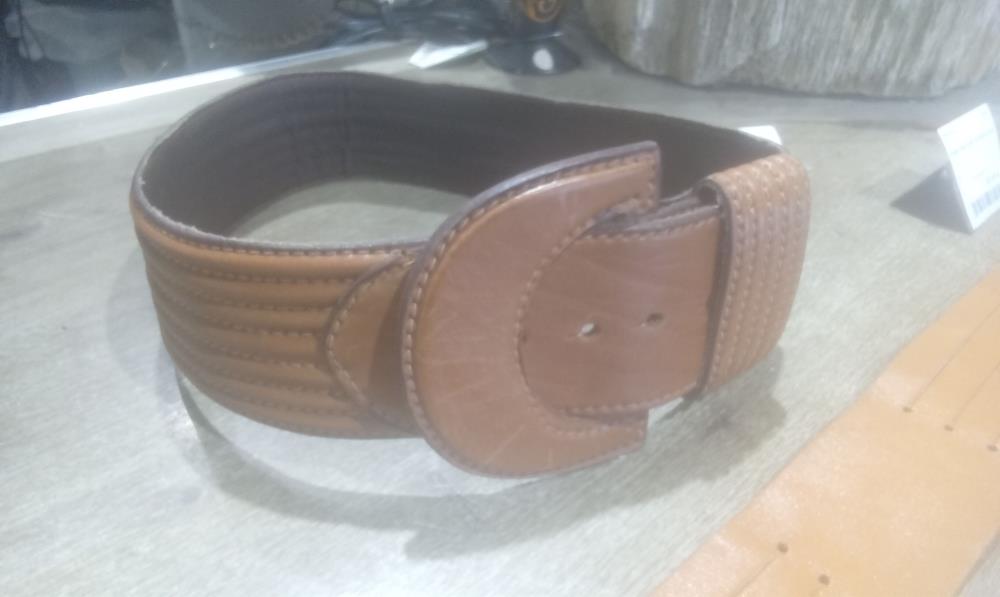 CEINTURE CUIR VINTAGE LA SQUADRA