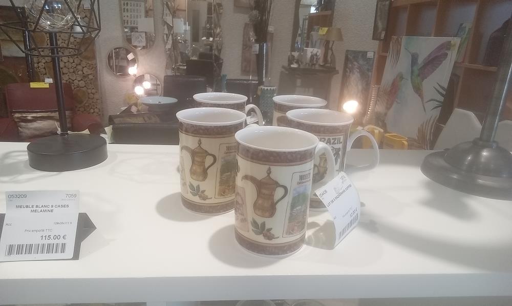 LOT DE 5 MAZAGRANS COFFEE
