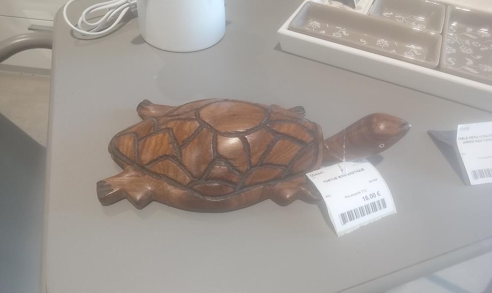 TORTUE BOIS EXOTIQUE