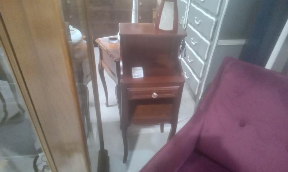 MEUBLE D'ENTREE MERISIER 1 TIROIR+NICHE