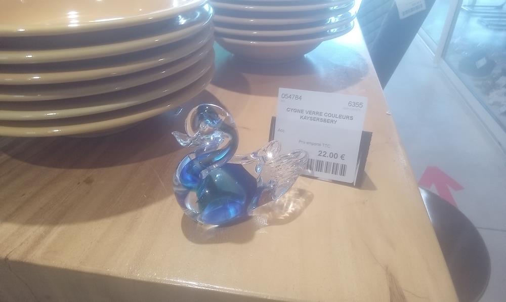 CYGNE VERRE COULEURS  KAYSERSBERY