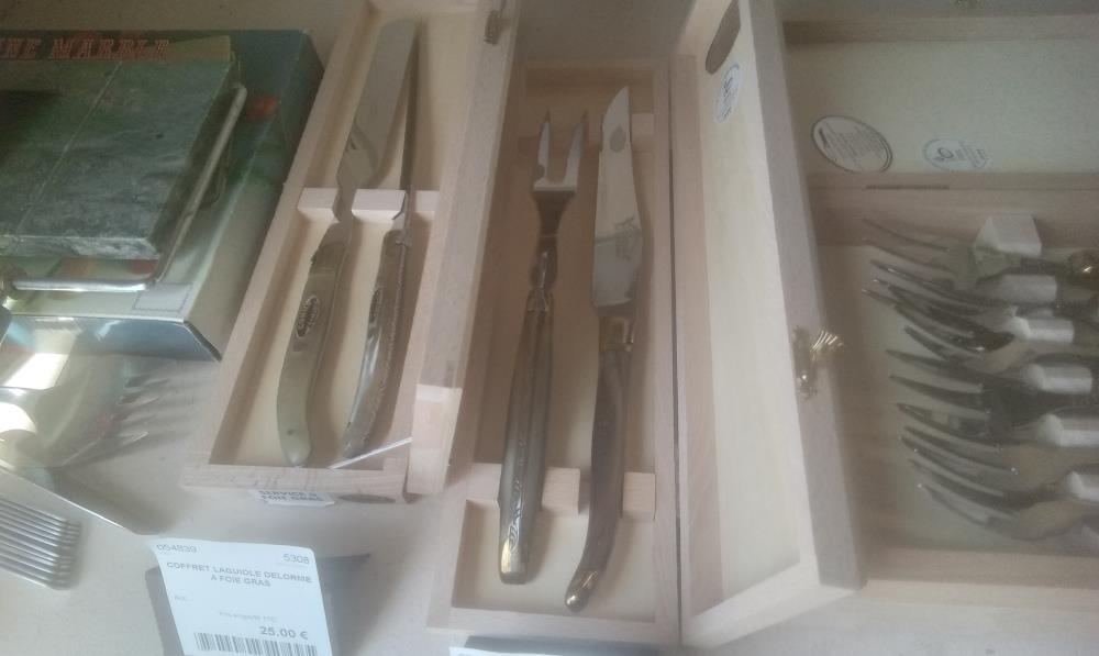 COFFRET LAGUIOLE DELORME A VIANDE