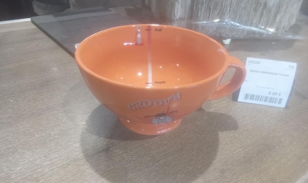 MUGG CERAMIQUE 70 ANS