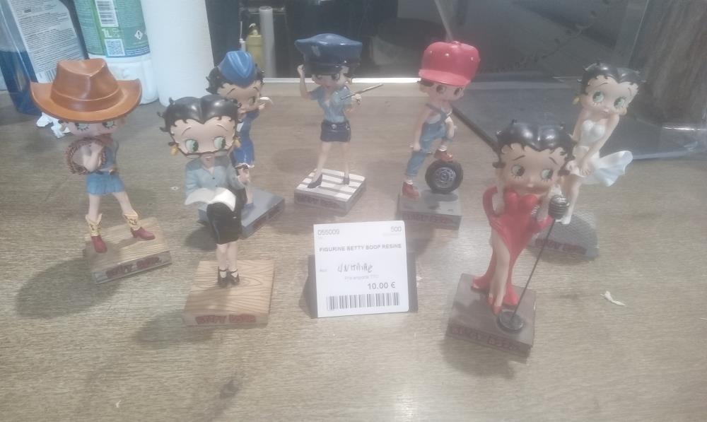 FIGURINE BETTY BOOP RESINE