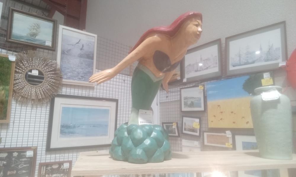 SIRENE BOIS SCULPTEE