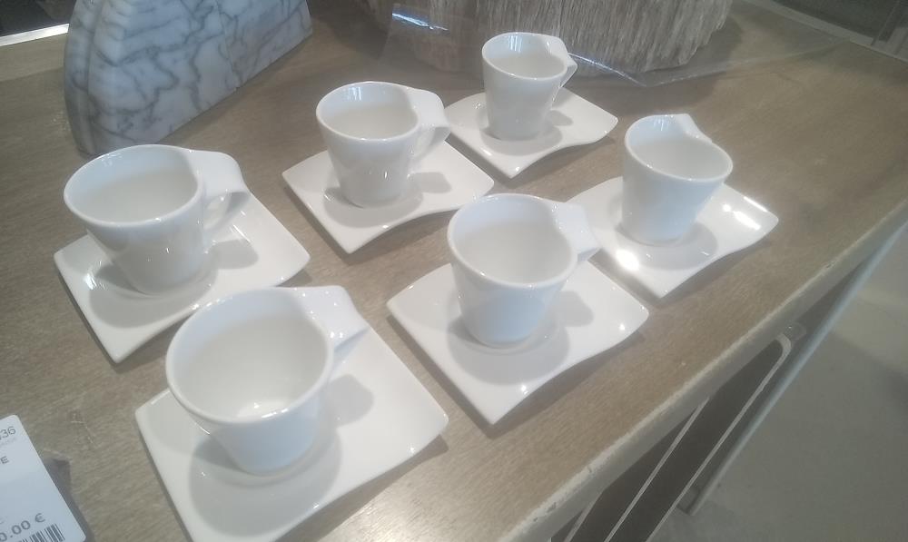 SET CERAMIQUE A CAFE DESIGN