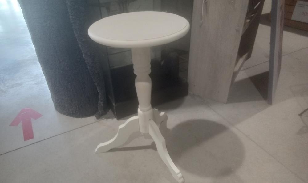 SELETTE TRIPODE  BOIS BLANC PM