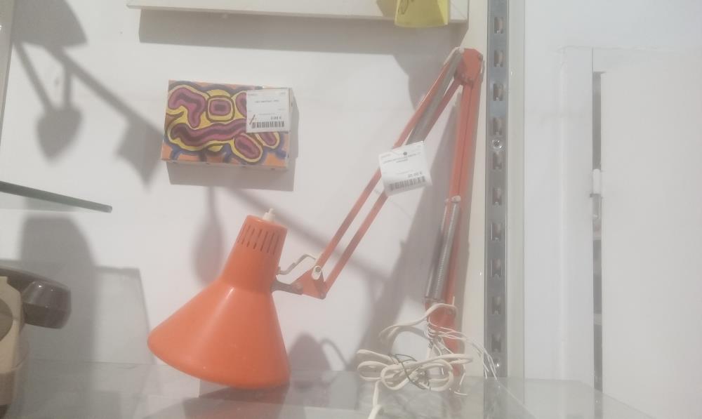 LAMPE ARTICULEE METAL T1 ORANGE