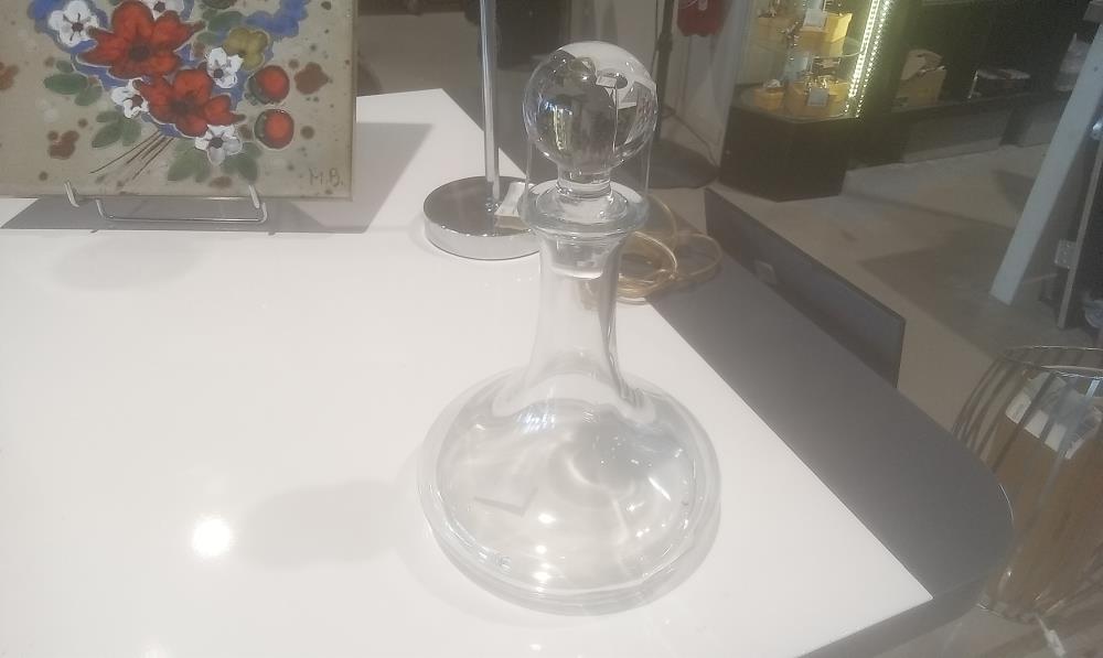 CARAFE VERRE A DECANTER+BOUCHON