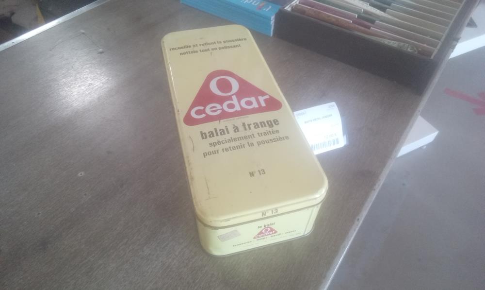 BOITE METAL OCEDAR