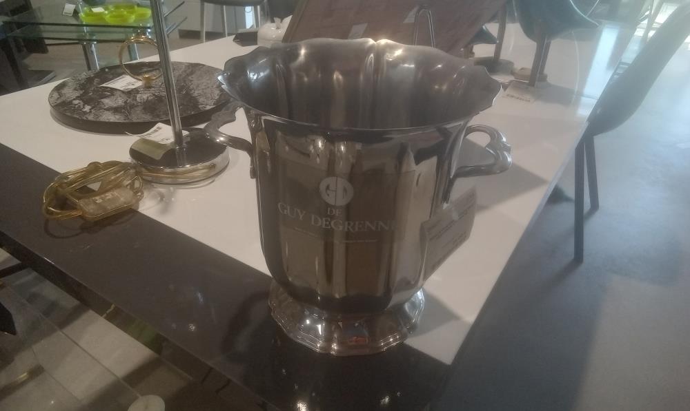 SEAU A CHAMPAGNE INOX GUY DEGRENNE 2TENANTS