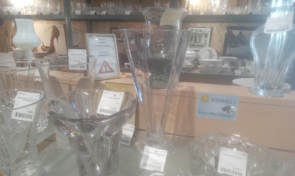 VASE GM DESIGN VERRE ACDT