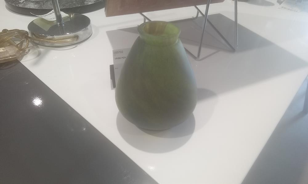 VASE PDV VERT PM VERRERIE DE VIANNE