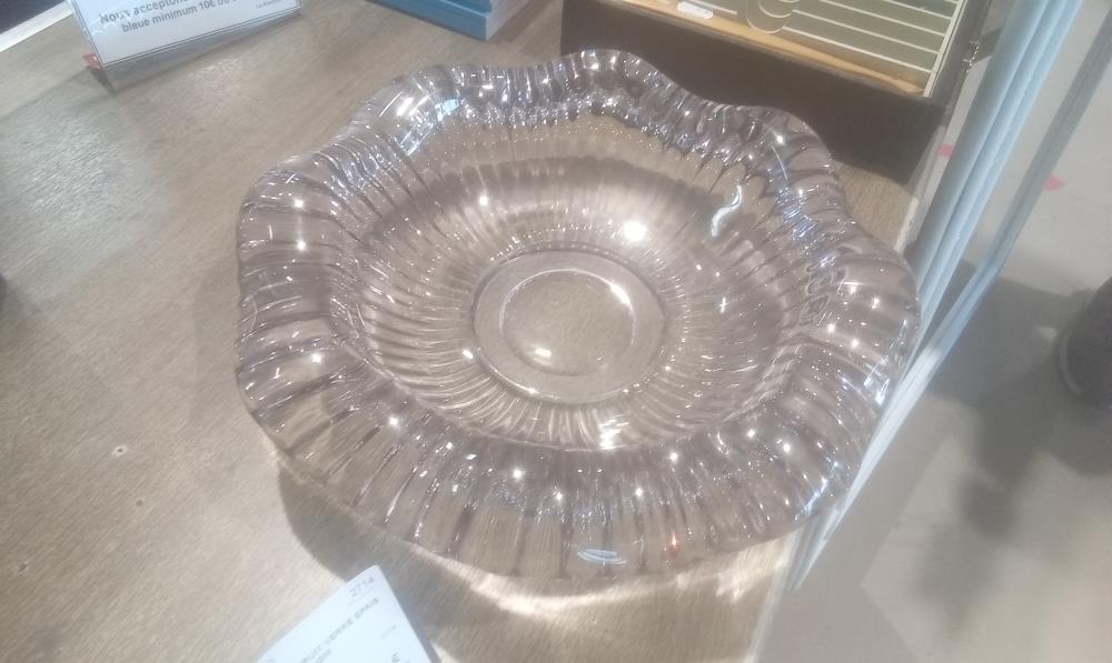 COUPE A FRUIT VERRE EPAIS GM