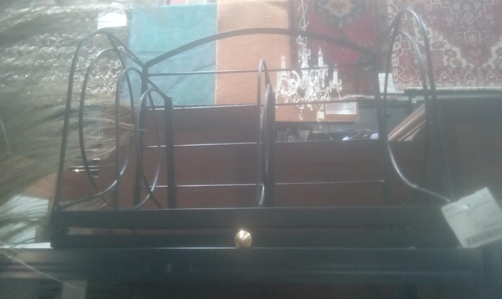 PANETIERE METAL NOIRE PM 1 TIROIR