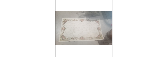 TAPIS BEIGE FOND BEIGE+FRISE FLORALE