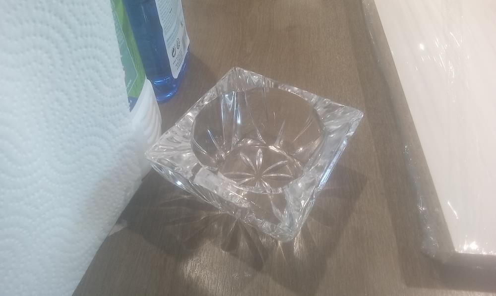 CENDRIER VERRE