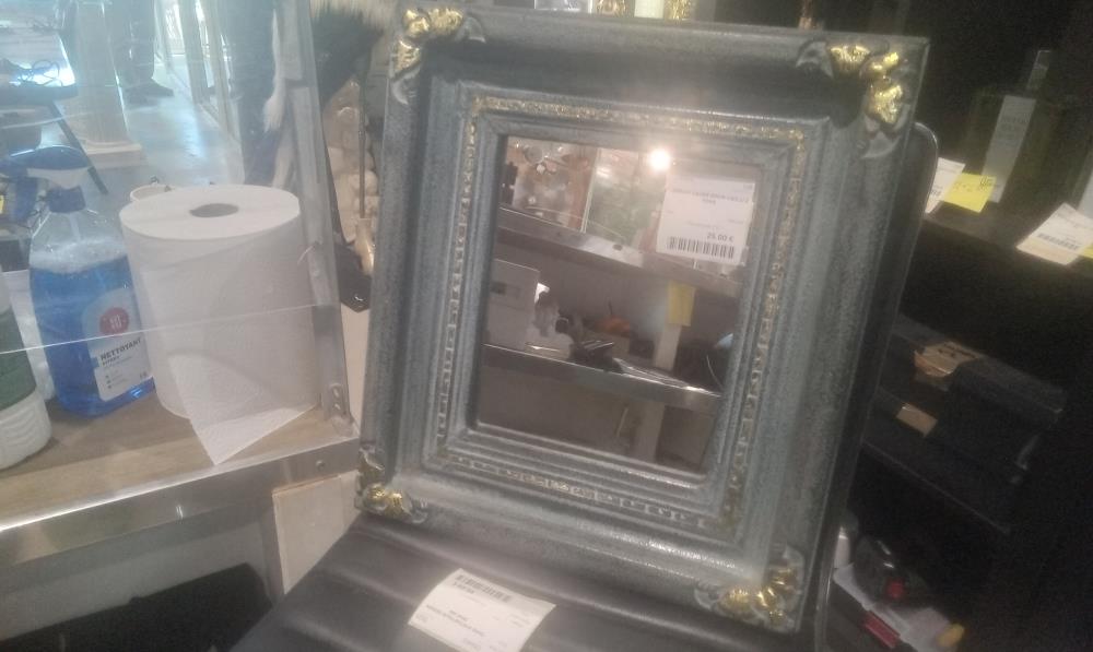 MIROIR CADRE EPAIS VIEILLI 2 TONS