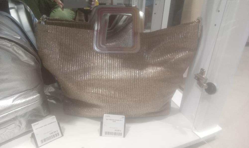 SAC TRESSE 2ANSES ET 2 TONS