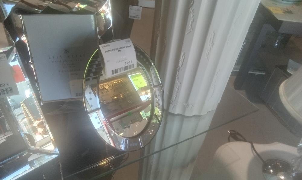 PORTE PHOTO VERRE OVALE PM