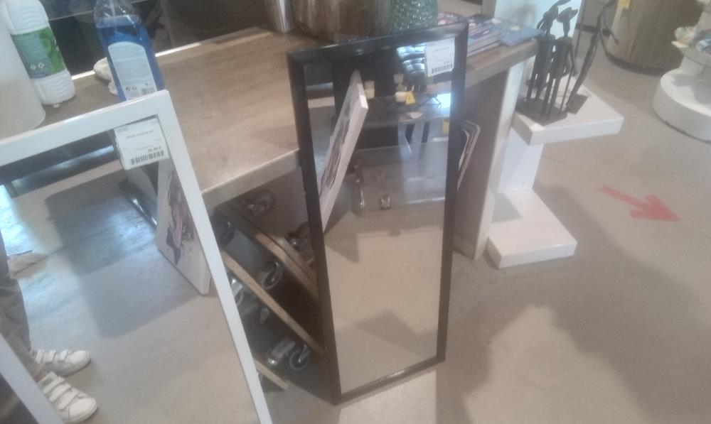 MIROIR LAQUE NOIR