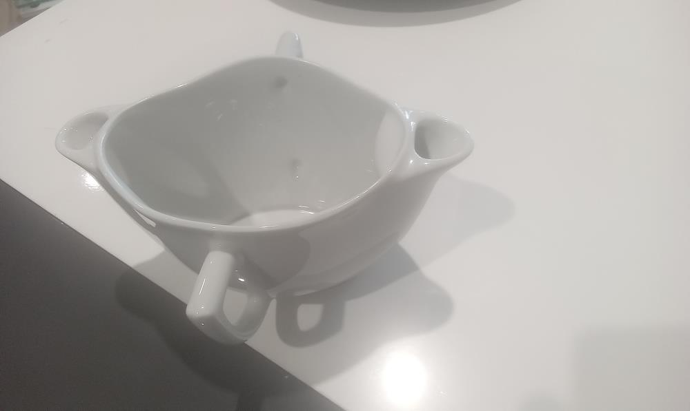 SAUCIERE PORCELAINE 2 ANSES