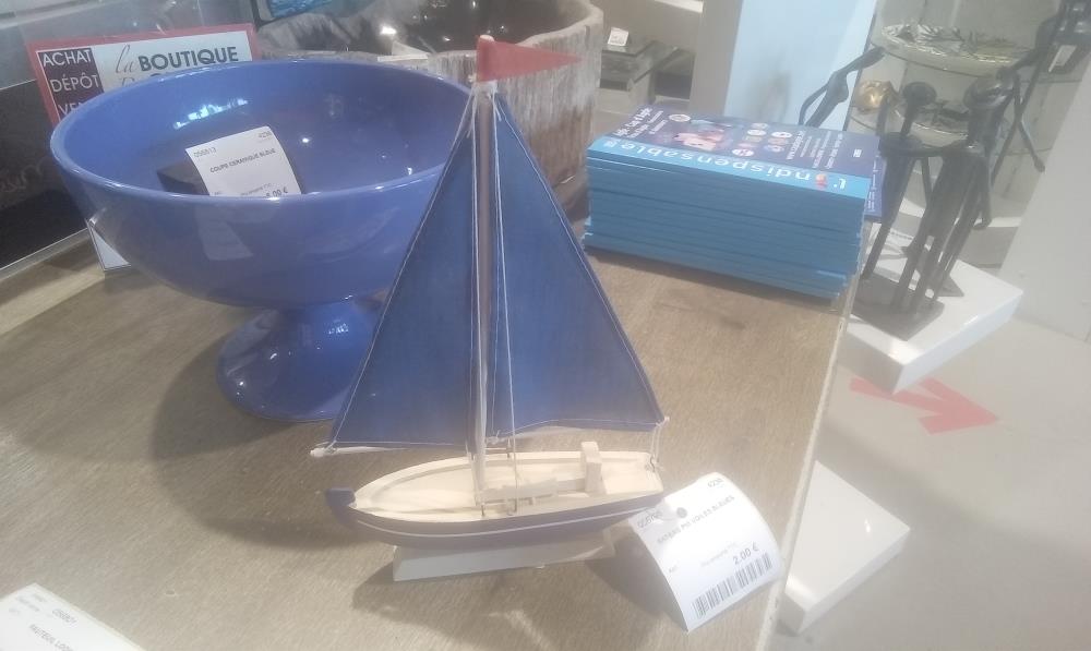 BATEAU PM VOILES BLEUES