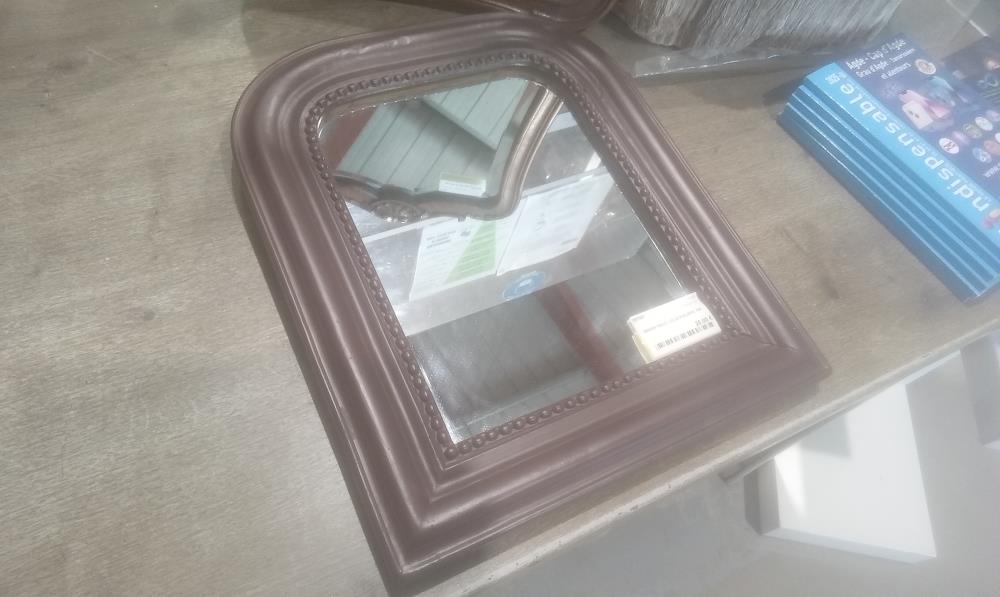 MIROIR PEINT LOUIS PHILIPPE  PM