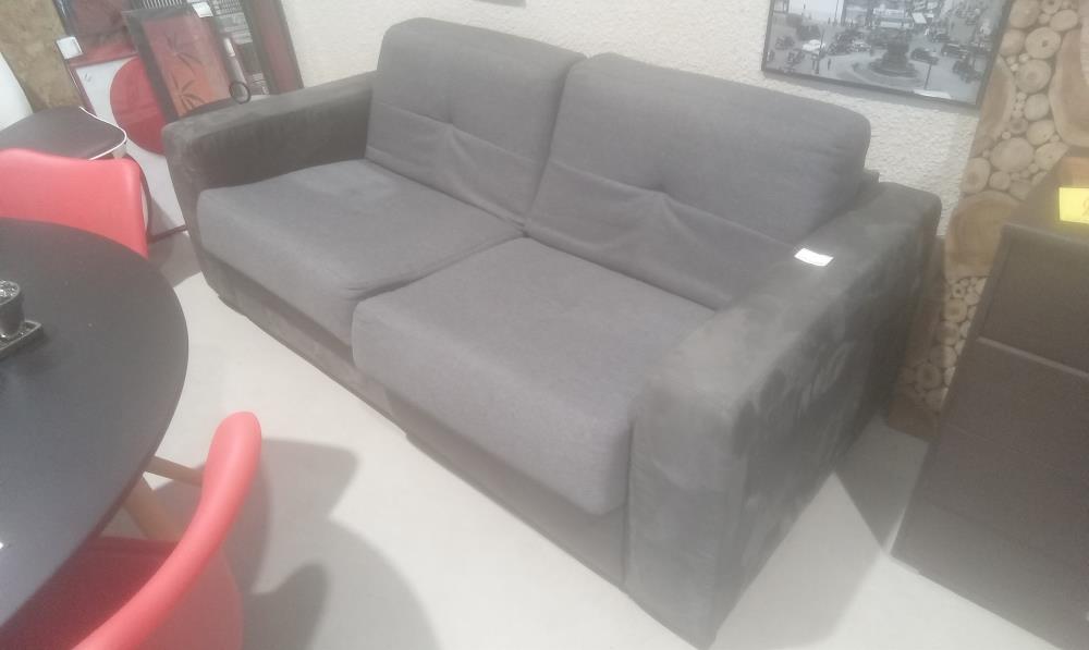 CANAPE CONVERTIBLE LETTO GRIS