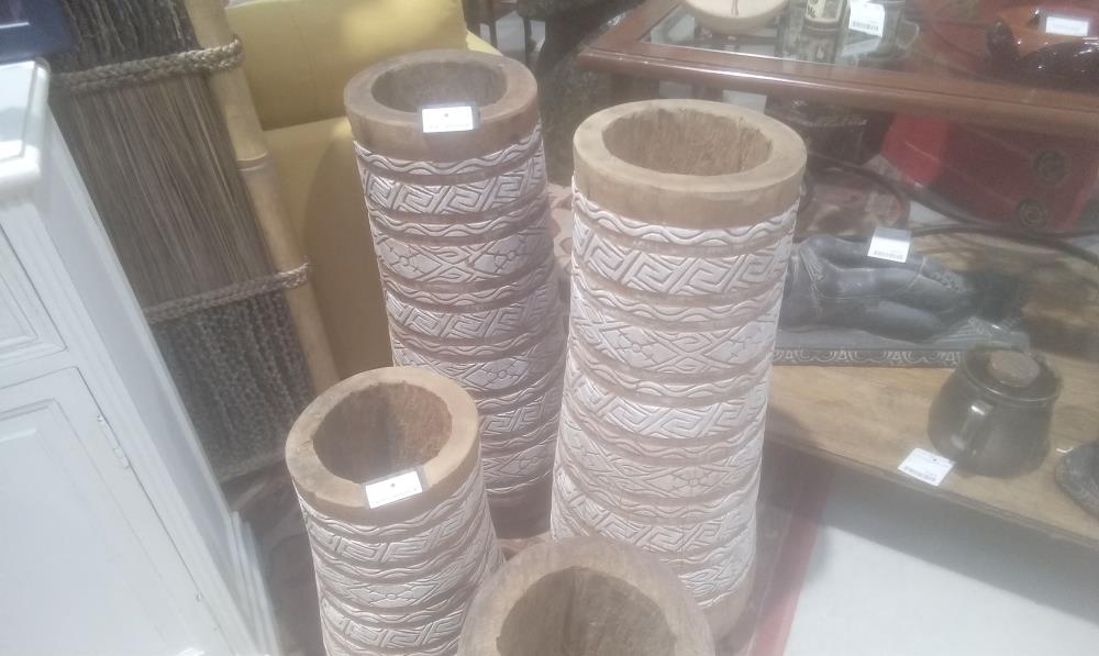 VASE LONG BOK H80 CM