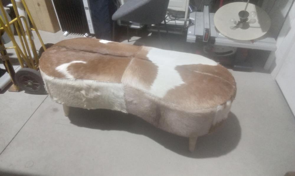 BANQUETTE PEAU DE CHEVRE 120 CM