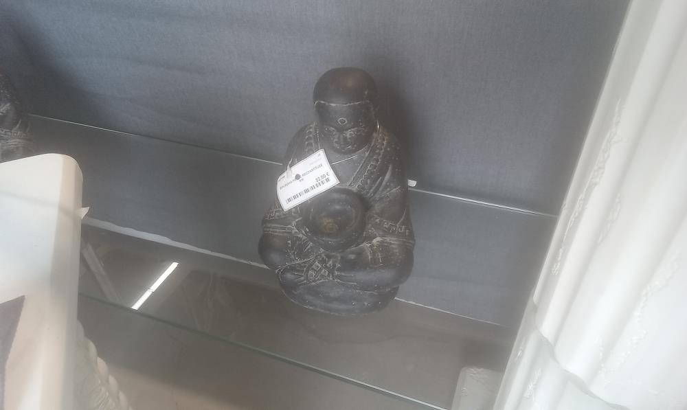 BOUDDHA PIERRE RECONSTITUEE PM