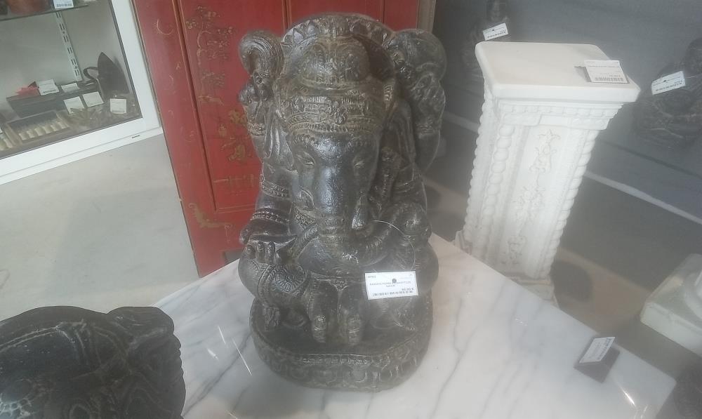 GANESHE PIERRE RECONSTITUEE H45 CM