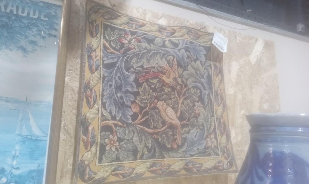 TAPISSERIE MINIATURE LES 2 OISEAUX