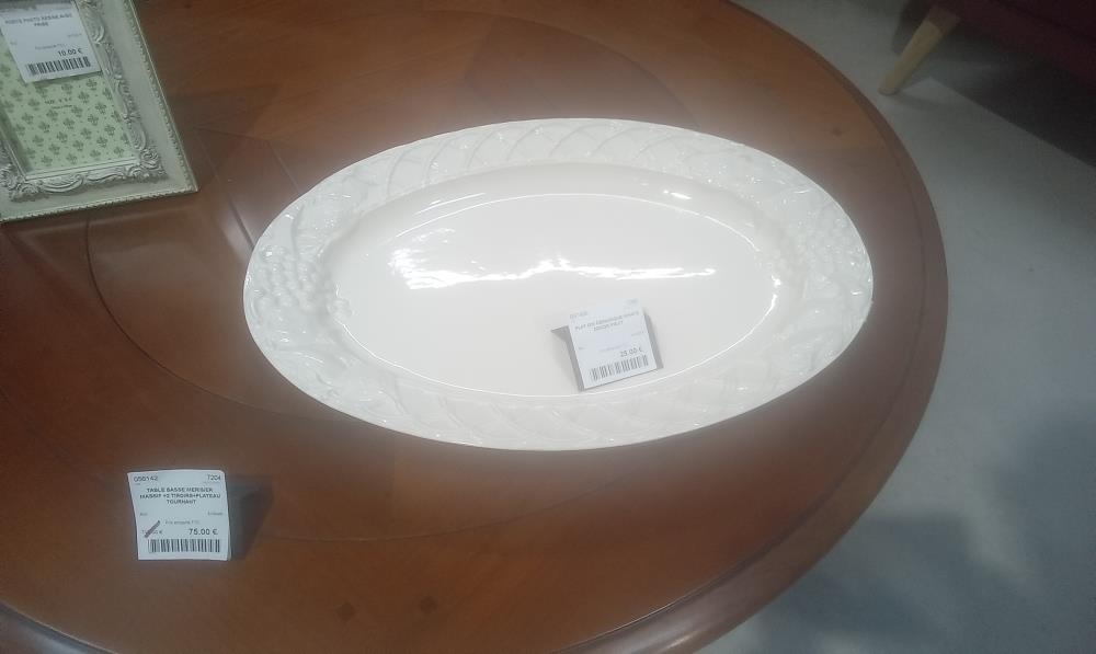 PLAT GM CERAMIQUE WHATS DECOR FRUIT