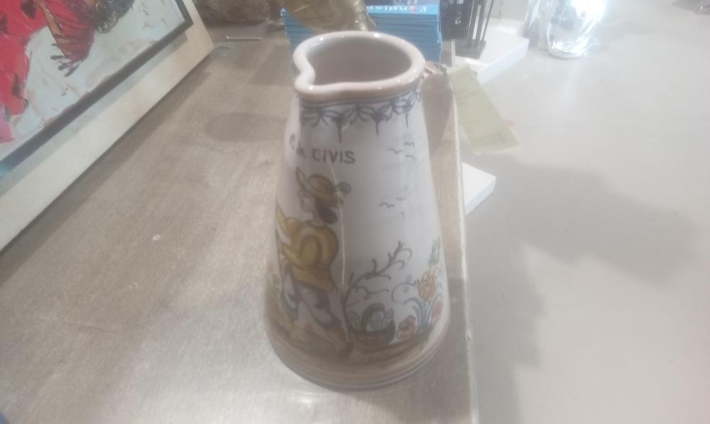 PICHET TERRE CUITE VERNISSE 1ANSE OS DE CIVIS ESCOBAR