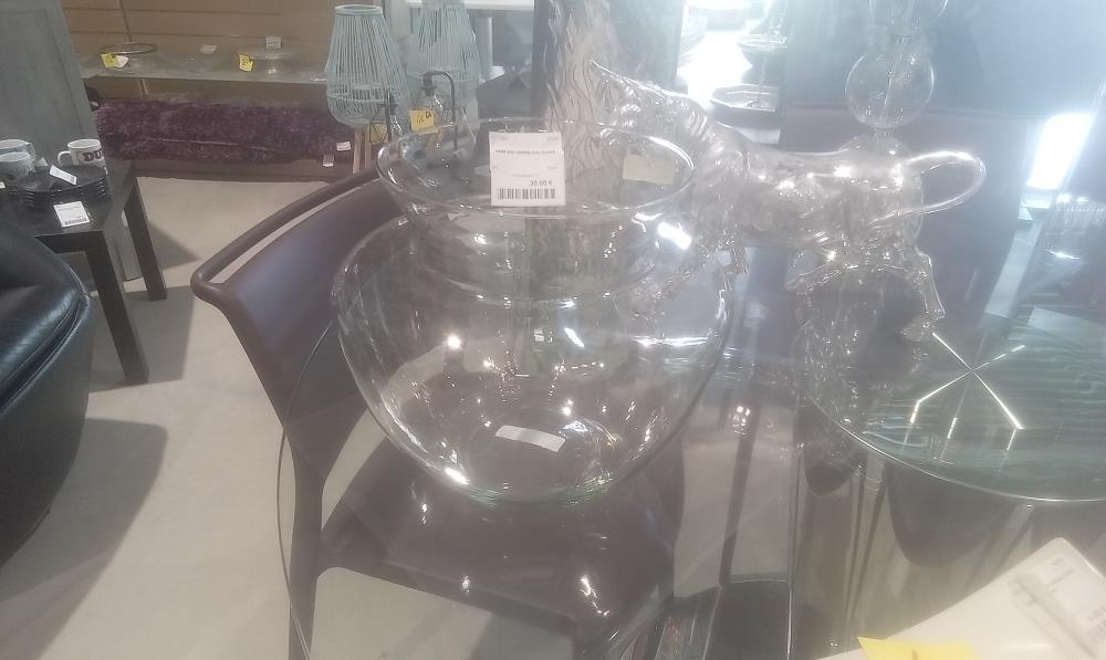 VASE GM VERRE COL EVASE