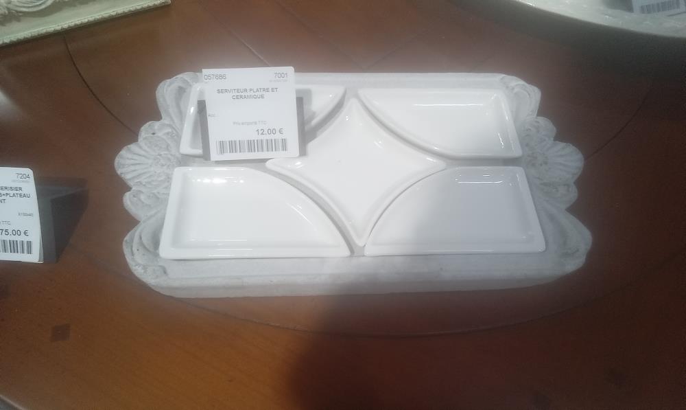 SERVITEUR PLATRE ET CERAMIQUE 