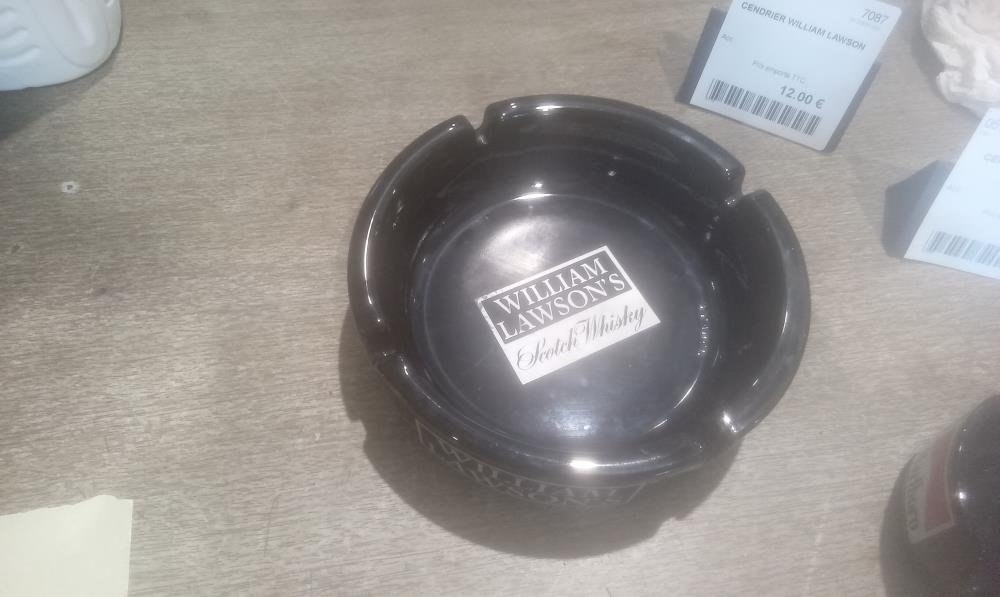 CENDRIER WILLIAM LAWSON