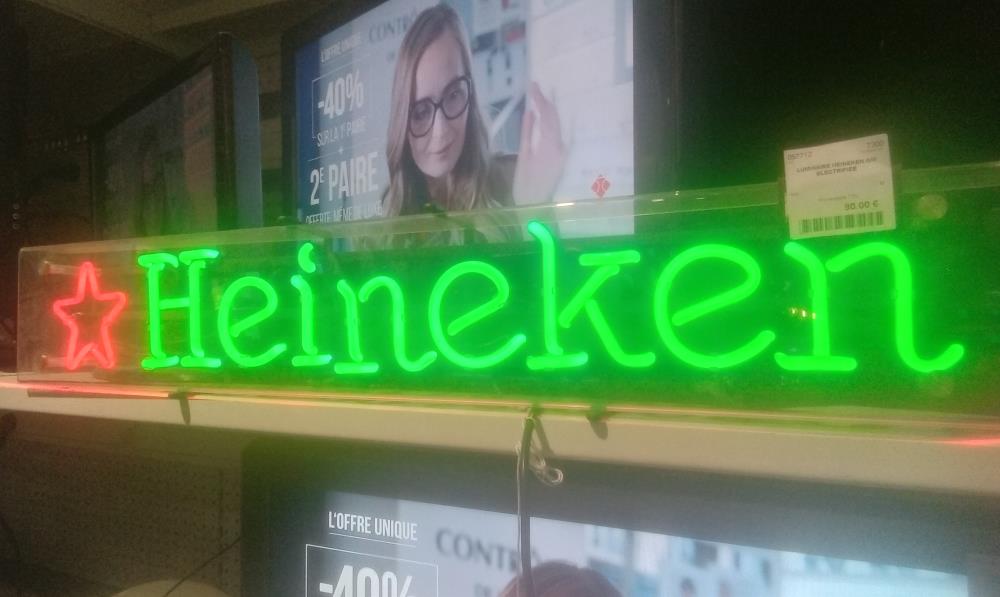 LUMINAIRE HEINEKEN GM ELECTRIFIEE