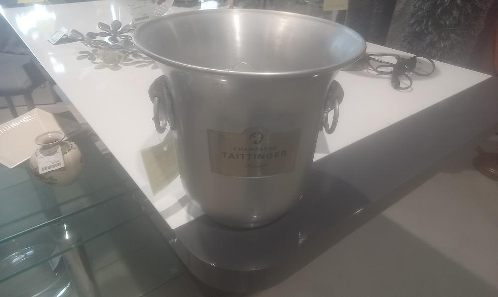 SEAU A CHAMPAGNE TAITTINGER 2ANSE EN L'ETAT