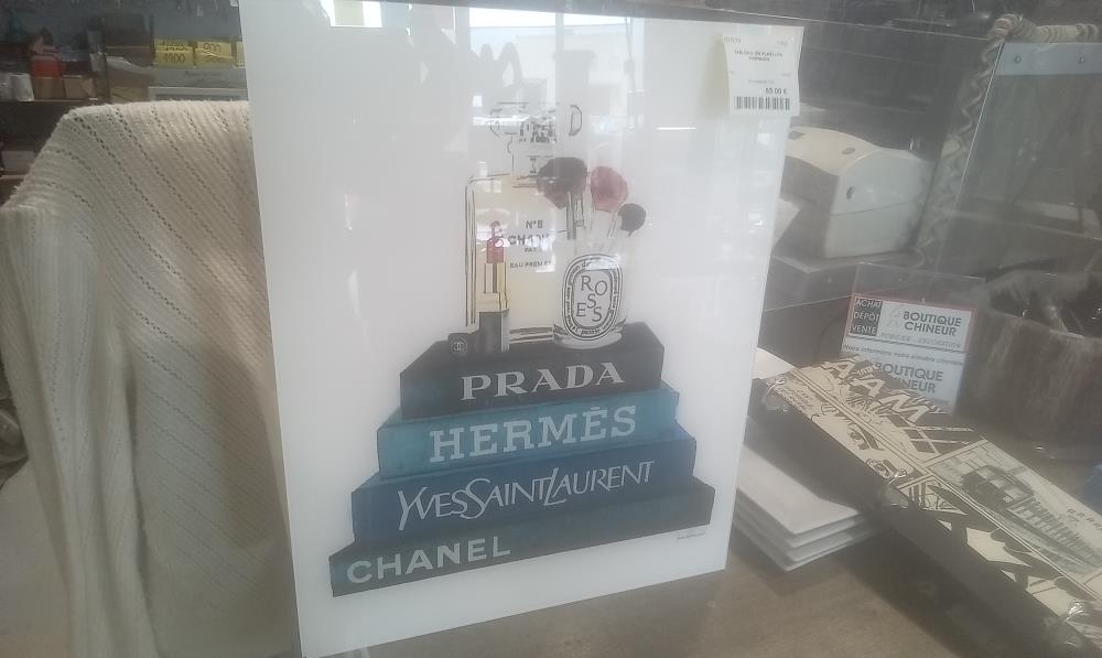 TABLEAU  EN PLEXI LES MARQUES