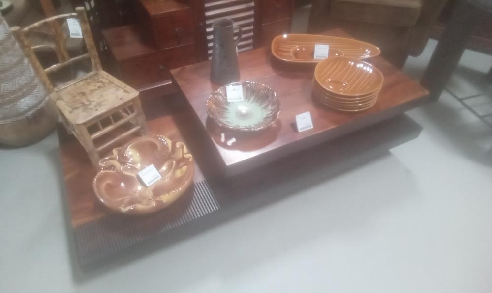 TABLE BASSE TECK PALISSANDRE