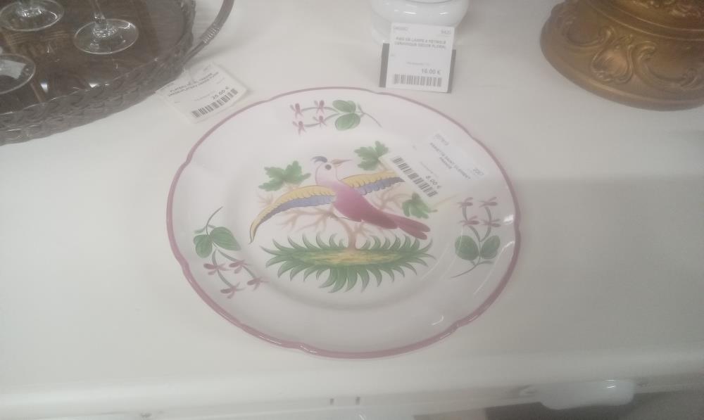 ASSIETTE SAINT CLEMENT FRANCE